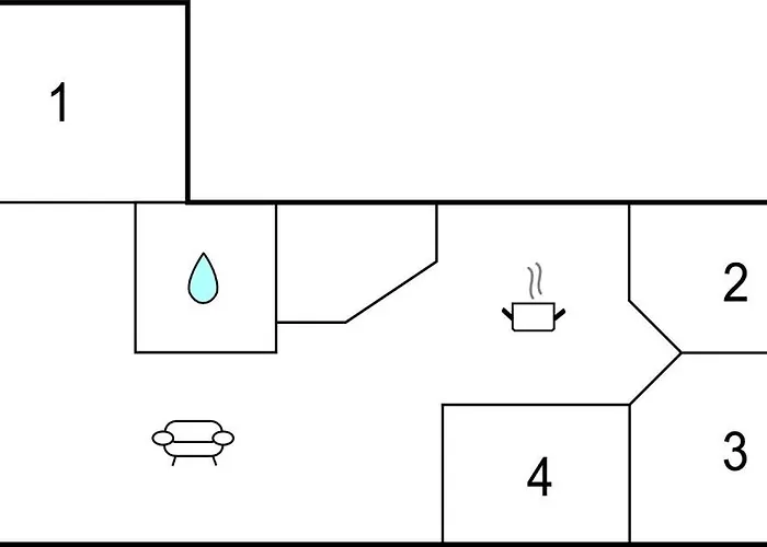 Сasa de vacaciones Cozy In With Kitchen *
